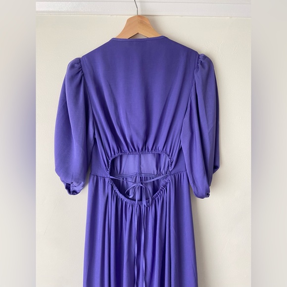 GAP ‘Blue Iris Blouson Maxi Dress’ - Picture 4 of 4
